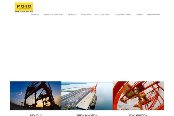 Petroleum theme site design template sample