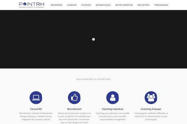 OnePress theme site design template sample