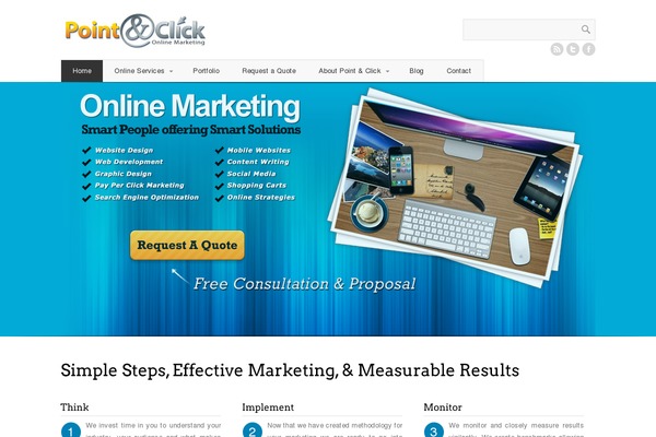 pointandclickweb.com site used Broadscope