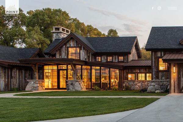 The7 Child theme site design template sample