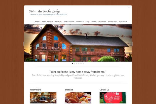 Chameleon theme site design template sample