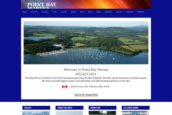 Parabola theme site design template sample