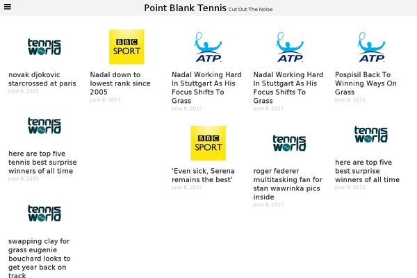 pointblanktennis.com site used Supergrid
