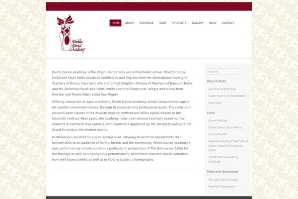 Bota theme site design template sample