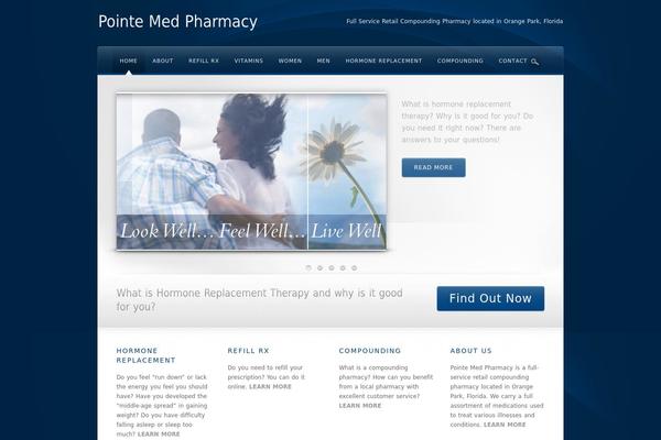 Awake theme site design template sample