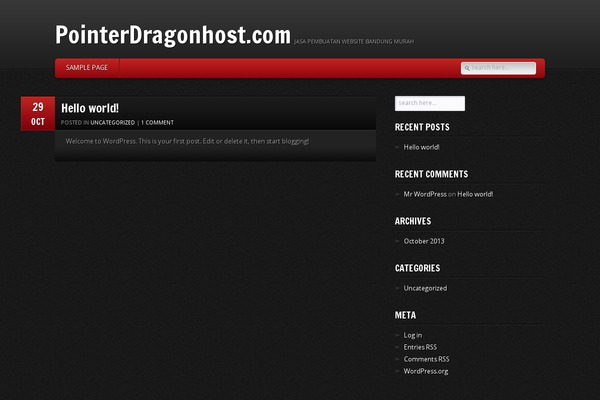 GamePress theme site design template sample