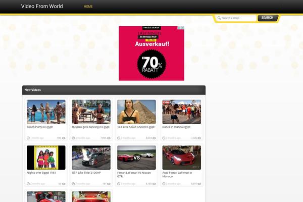 pointetv.com site used Vidyomax