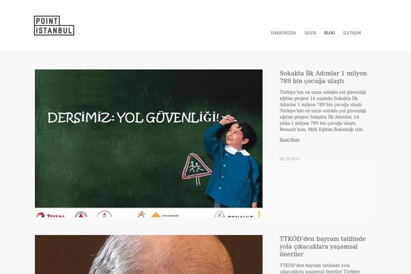 Maxima theme site design template sample