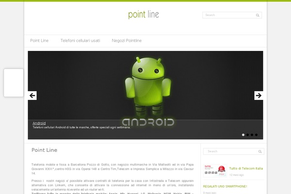 pointline.it site used Jellybean