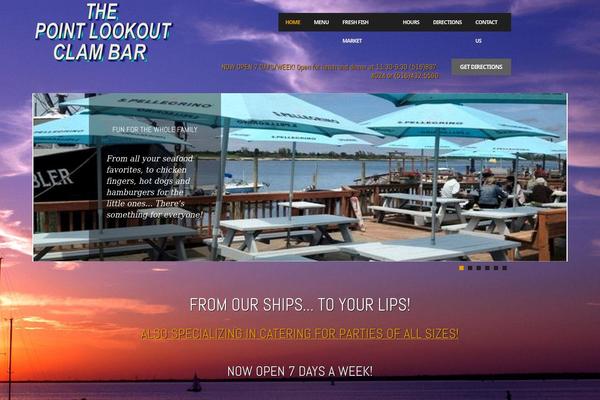 Feast theme site design template sample