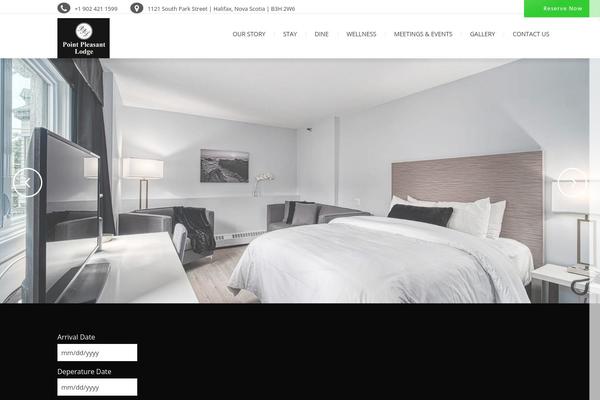 Site using Sohohotel-booking plugin
