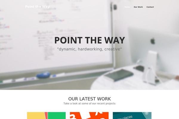 Hayden theme site design template sample