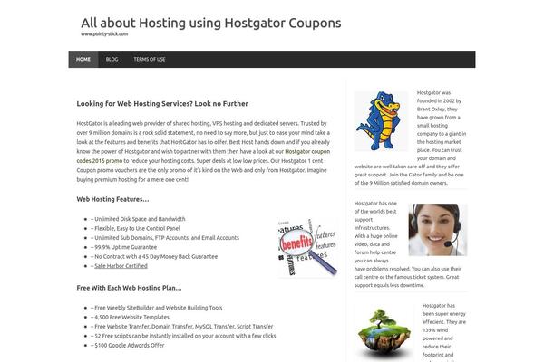 Forestly theme site design template sample