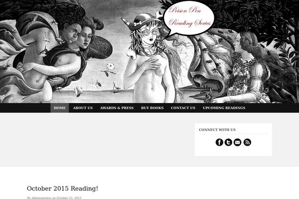 WP Simple theme site design template sample