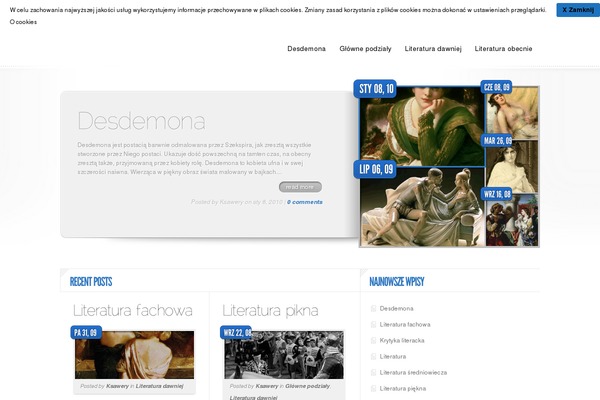 DelicateNews theme site design template sample