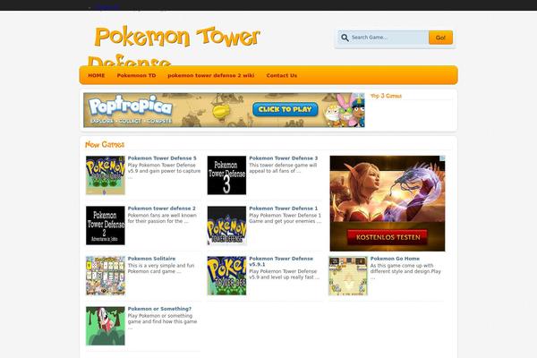 Durus theme site design template sample
