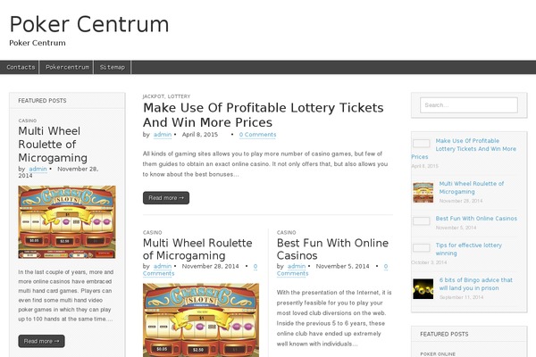 Magazine Basic theme site design template sample