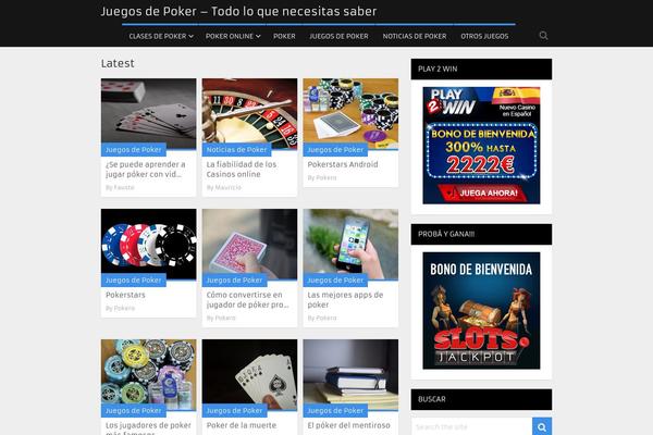 MagXP theme theme site design template sample