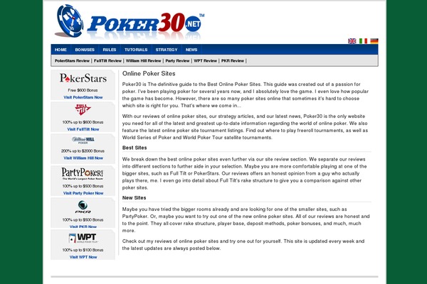 poker30.net site used Revolution
