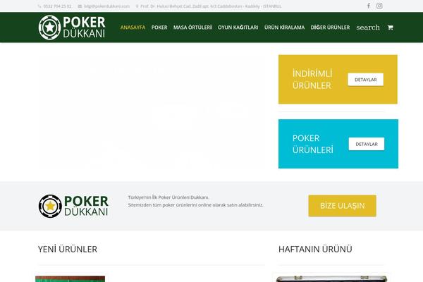 Zephyr theme site design template sample