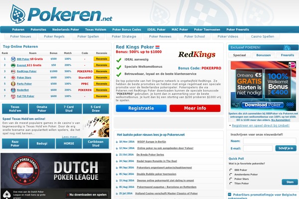 Site using Democracy plugin