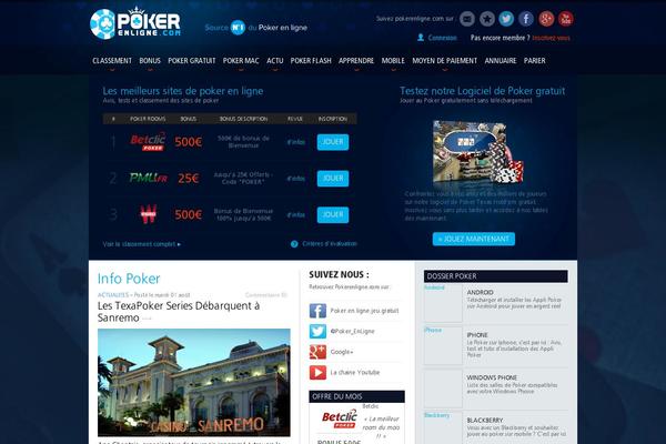 Site using Casinos plugin