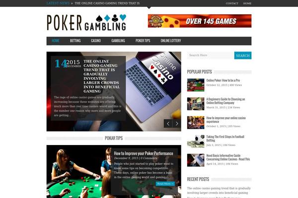 pokergm.com site used Unicorn