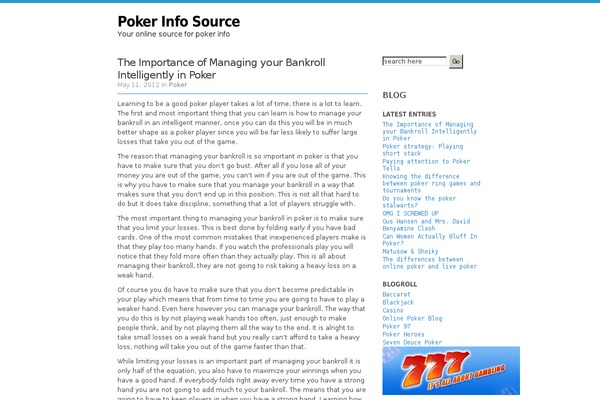 pokerinfosource.com site used Foxy-281-v01