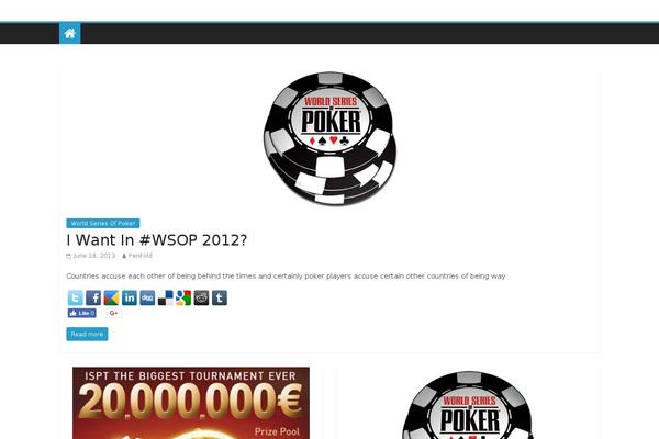 Site using Sociable plugin