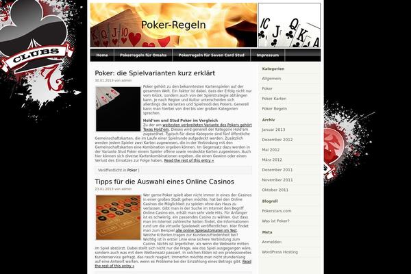 pokerregel.at site used Pokerplayer-10