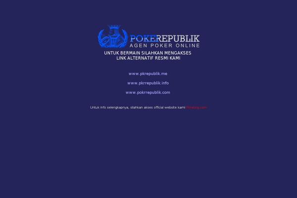 pokerrepublik.com site used Republikinduk