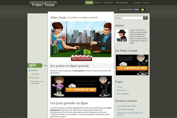 Site using Wp-gbcf plugin