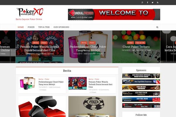 Voice theme site design template sample