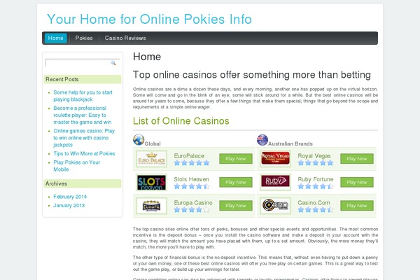 Baza Noclegowa theme site design template sample