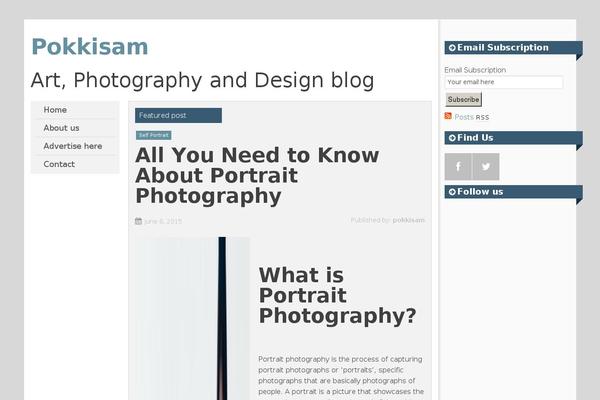 SmartAdapt theme site design template sample