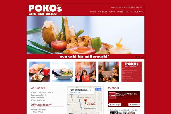 Bottega theme site design template sample