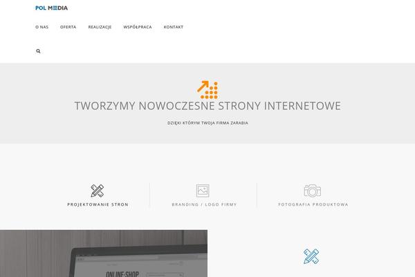 H-code-child theme site design template sample