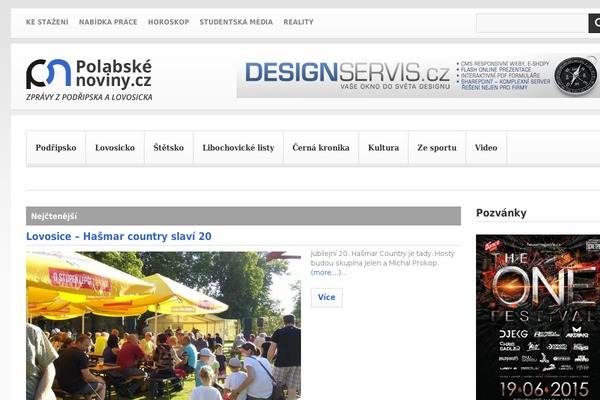 polabskenoviny.cz site used News-center