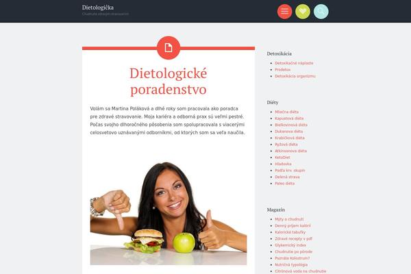 Sorbet theme site design template sample