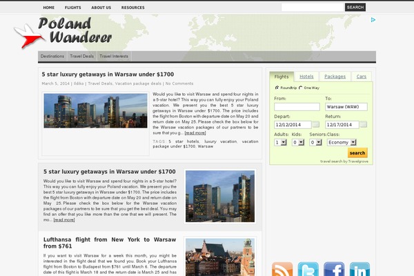 polandwanderer.com site used PinkSimpleScheme