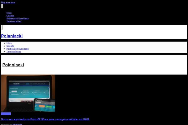 Silk Blog theme site design template sample