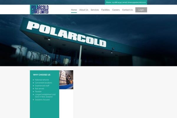 Blank theme site design template sample