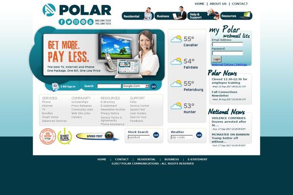 Site using Salient-portfolio plugin