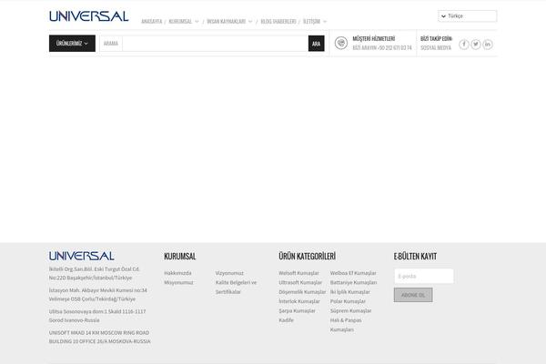 Mindig theme site design template sample