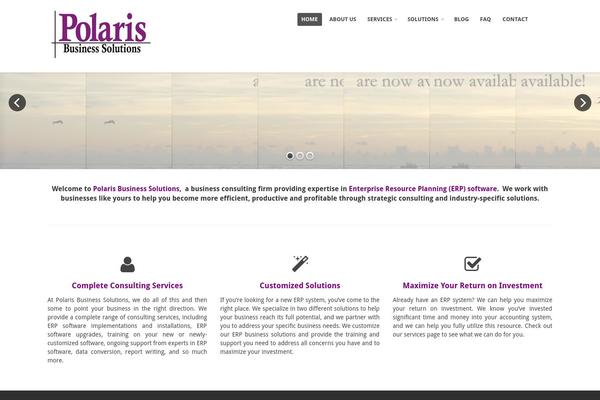 Site using Aqua Page Builder plugin