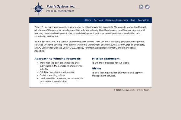 polaris-systems.com site used Imageinabox
