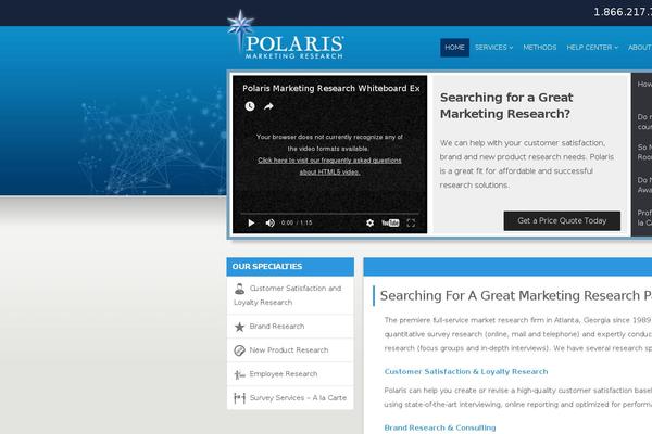 Porto theme site design template sample