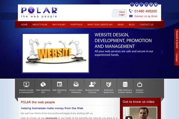 Site using Aapna-testimonial plugin