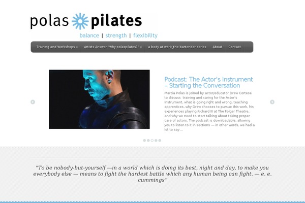 Feather theme site design template sample