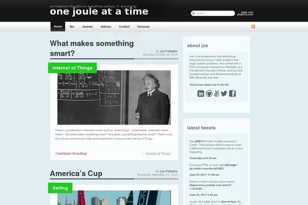 Magazeen theme site design template sample